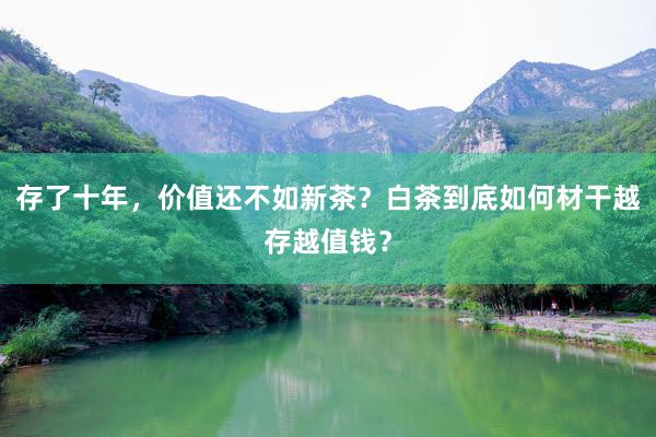 存了十年，价值还不如新茶？白茶到底如何材干越存越值钱？