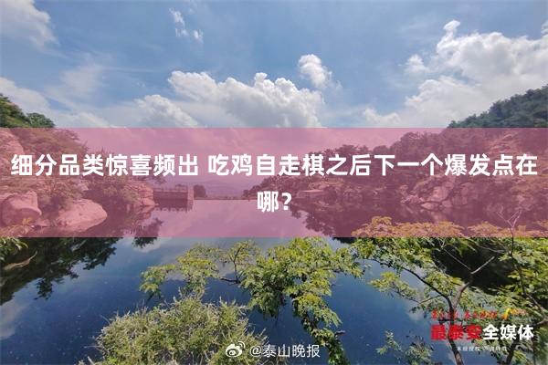 细分品类惊喜频出 吃鸡自走棋之后下一个爆发点在哪？