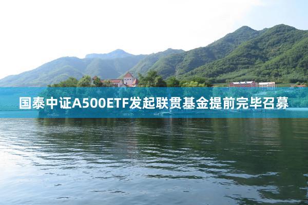 国泰中证A500ETF发起联贯基金提前完毕召募